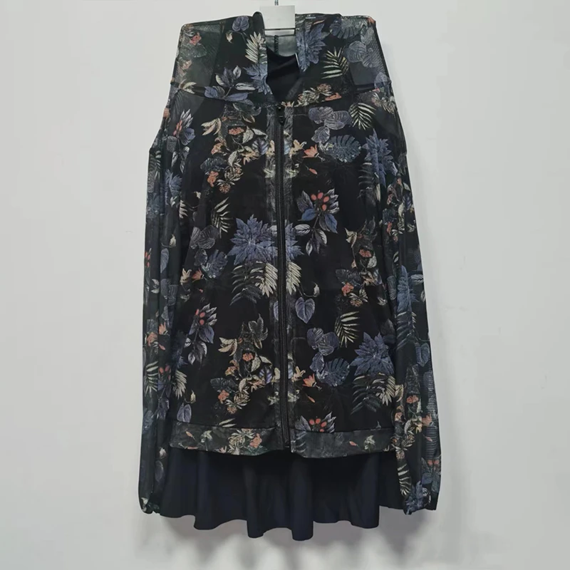 新款游泳衣女款大码胖mm遮肉分体保守三件套遮肚显瘦防晒泳装