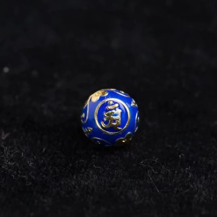 非金属仿水晶手链 景泰蓝珠子十二生肖复古时尚精美古法烧蓝