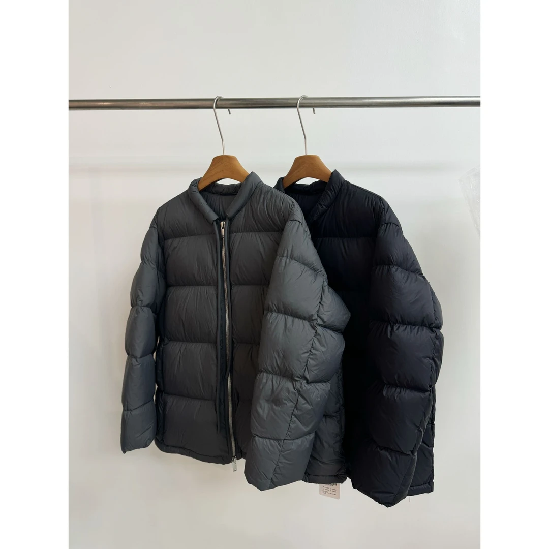 zhukele  立体无领中长羽绒服   时尚休闲百搭