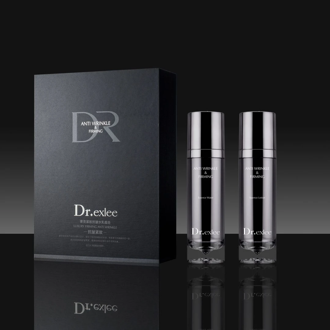 Dr.exlee/艾斯黎奢贵紧致抗皱水乳套装补水保湿提亮肤色护肤套盒
