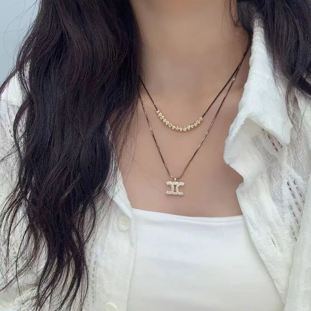 钛钢仿水晶项链 项链编号101-190号此链接拍下