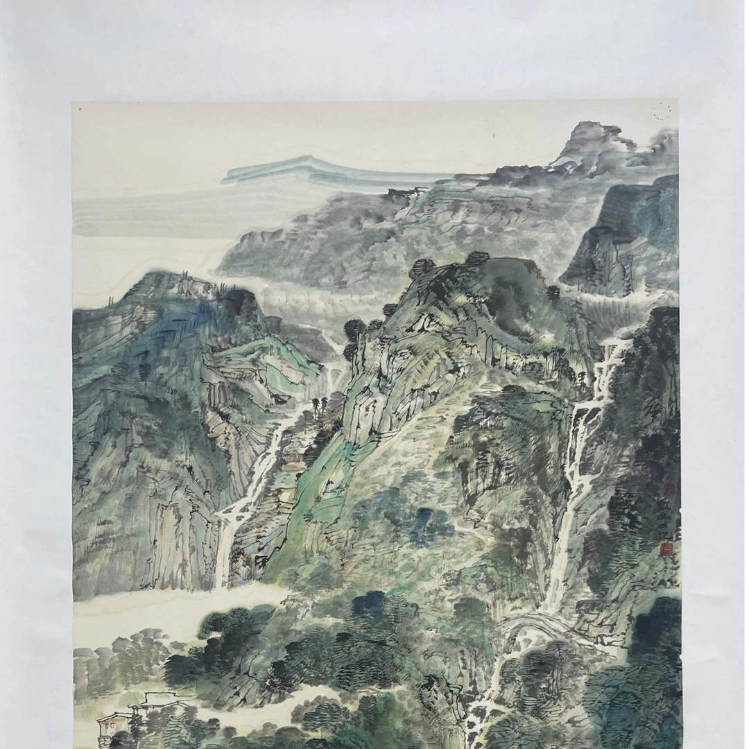 李四尺-山水作品