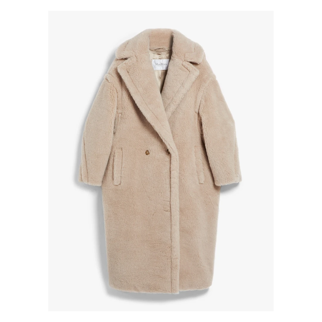 全新未使用 MaxMara 国现 经典百搭泰迪熊大衣长款 TEDGIRL