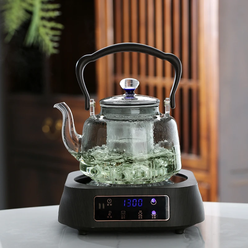 耐高温玻璃星空提梁蒸煮壶茶壶茶具煮茶电陶炉茶壶泡茶专用泡茶壶