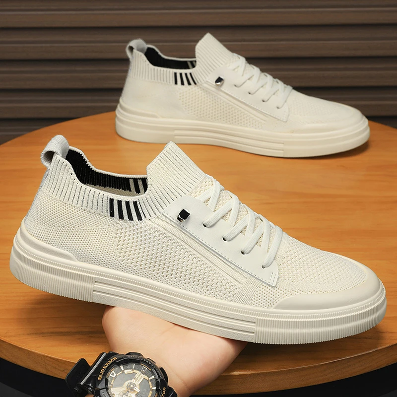 男鞋夏季新款潮流鞋子百搭休闲潮鞋耐磨一脚蹬鞋男