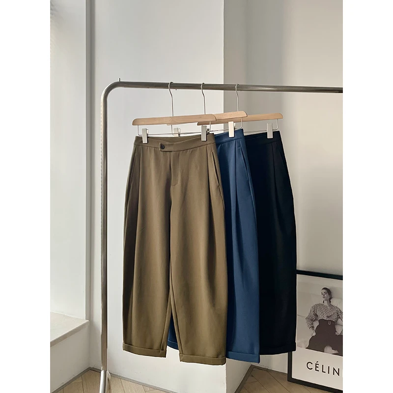 GRACE GARDEN博主裤！直筒哈伦裤休闲裤XXK2H1062