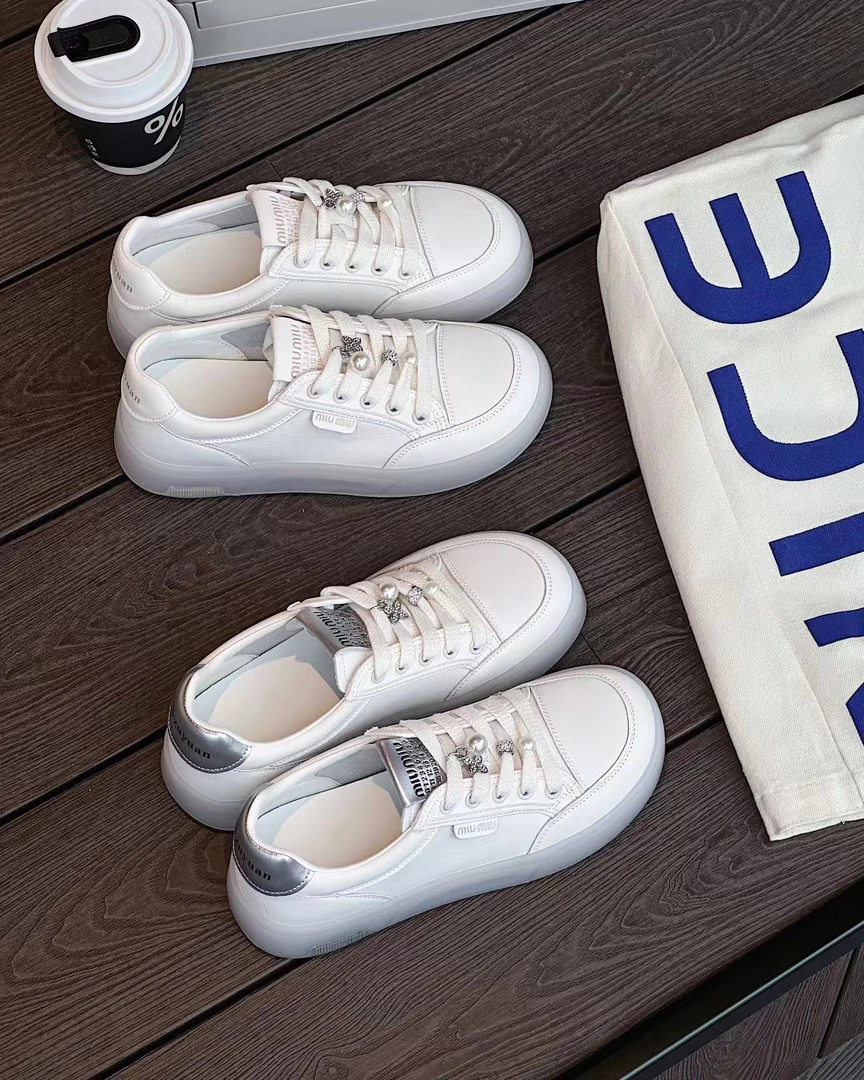 慧姐大码女鞋果冻底小白鞋40-43码休闲鞋62191