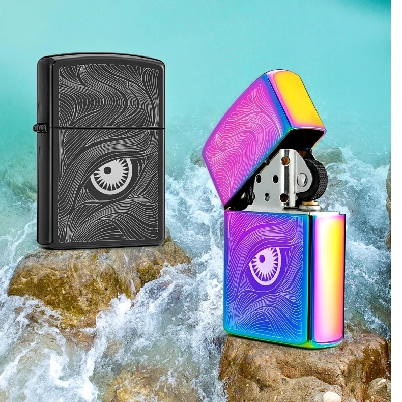 佐罗秋水含睛煤油打火机防风轻奢时尚创意潮玩火机送男友网红款