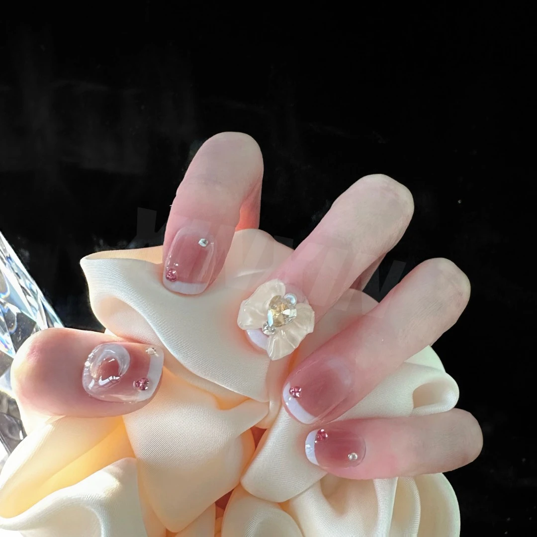 美少女战士（水冰月）穿戴甲显白腮红美甲可拆卸美甲指甲贴夏日