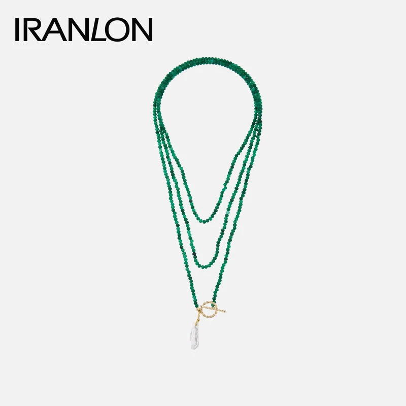 IRANLON 钛钢项链 【魏巡同款】自然论玉衡项链 气质时尚挂脖坠链