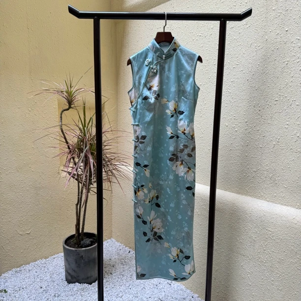 「白玉兰」-赟旗袍(定制款)