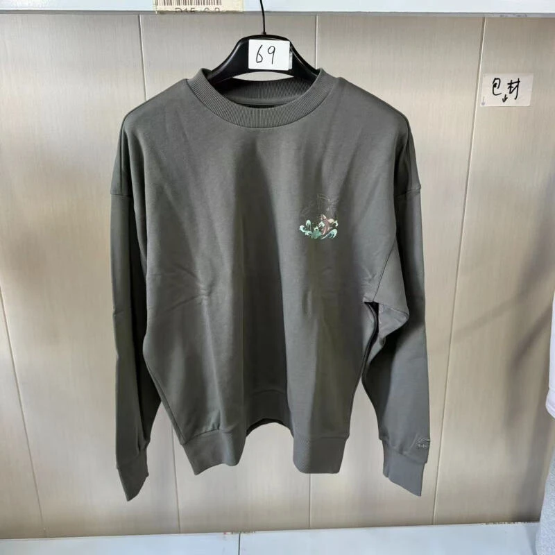 李宁时尚潮流系列卫衣印花时尚舒适百搭男女同款套头衫AWDSG11