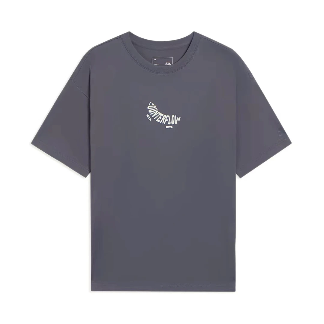 【直播专享】A李宁 运动时尚系列 短袖文化衫A051