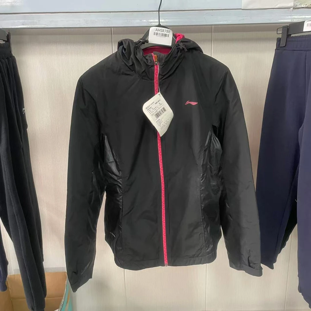 李宁秋季都市轻运动系列动风衣女子休闲百搭连帽外套上衣AFDG096