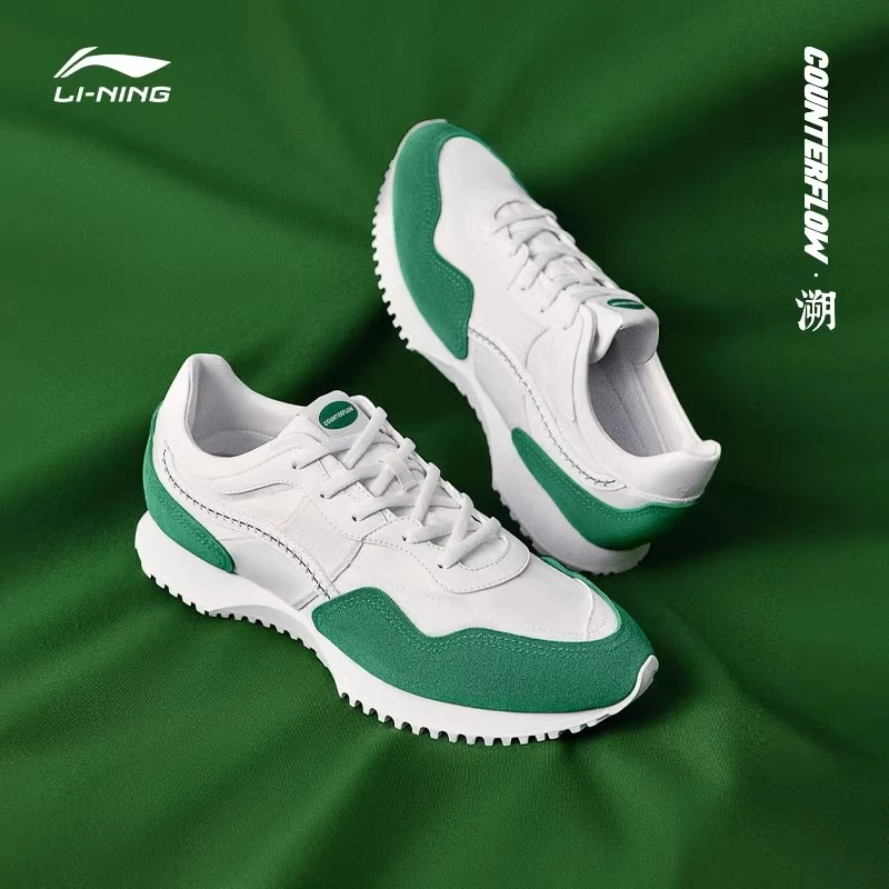 (直播）李宁运动生活系列休闲潮流透气防滑运动休闲鞋女AGCT174