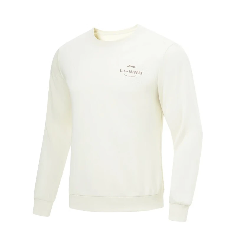 《直播》李宁卫衣秋冬男子新款圆领套头卫衣外套运动服AWDT515