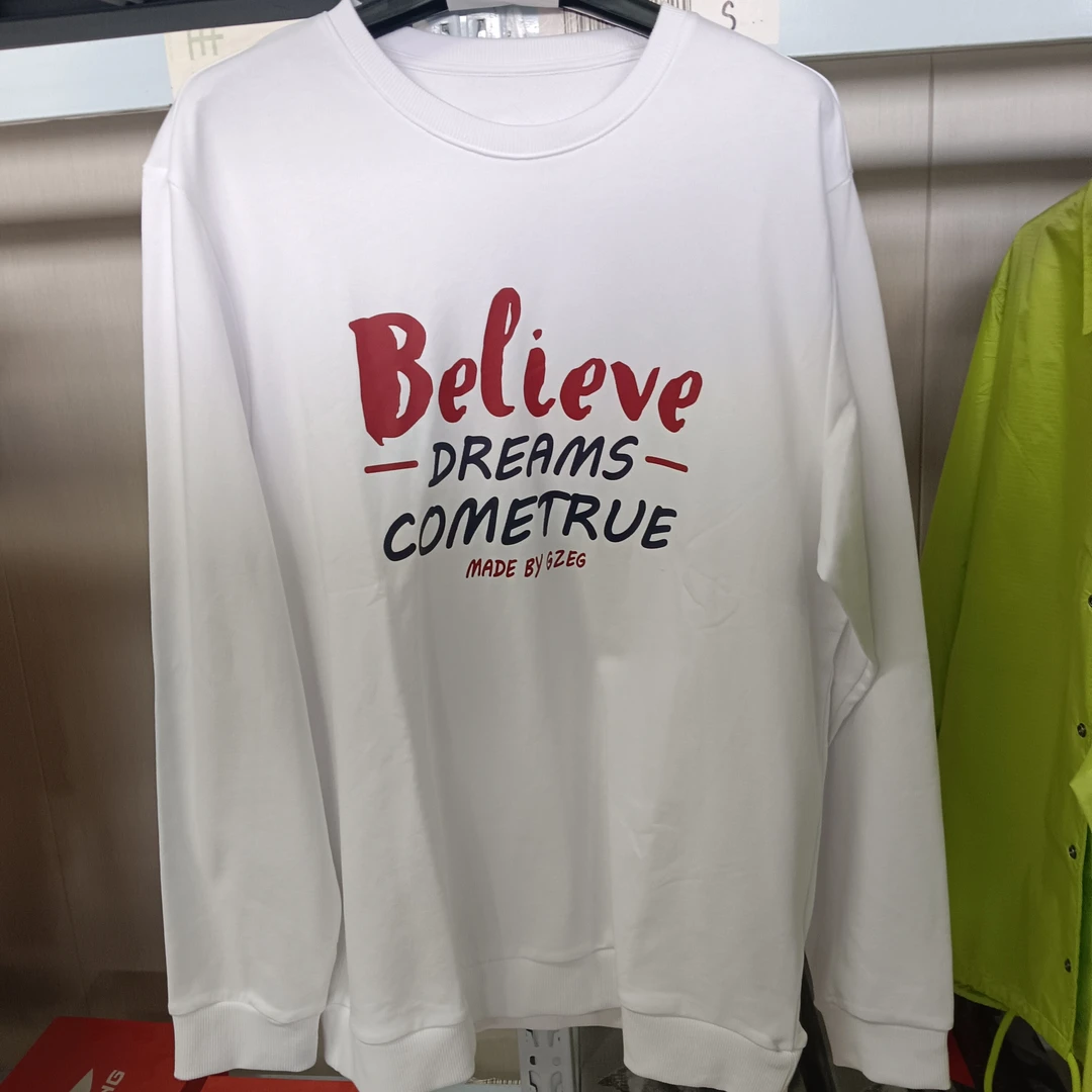 李宁运动潮流系列套头衫宽松印花连帽运动卫衣男AWDP897