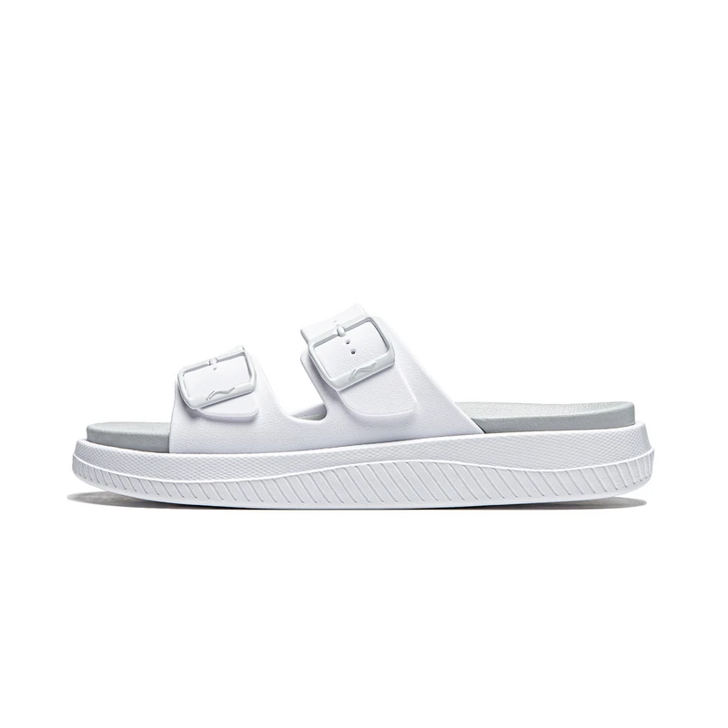 李宁拖鞋女夏季运动生活系列透气舒适防滑休闲潮流拖鞋 AGAU012