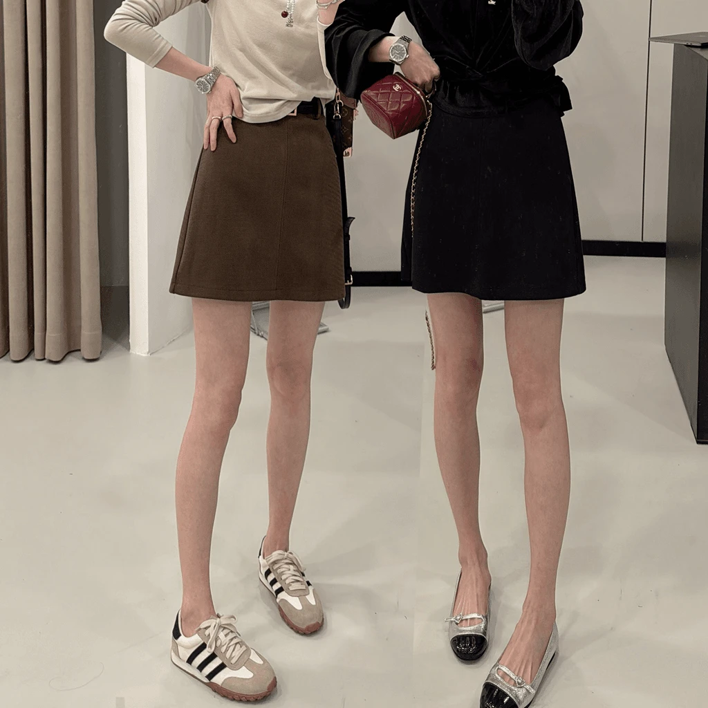 ZMMY严选私服【燕尾蝶】时尚气质显瘦A字包臀半身裙QH100601