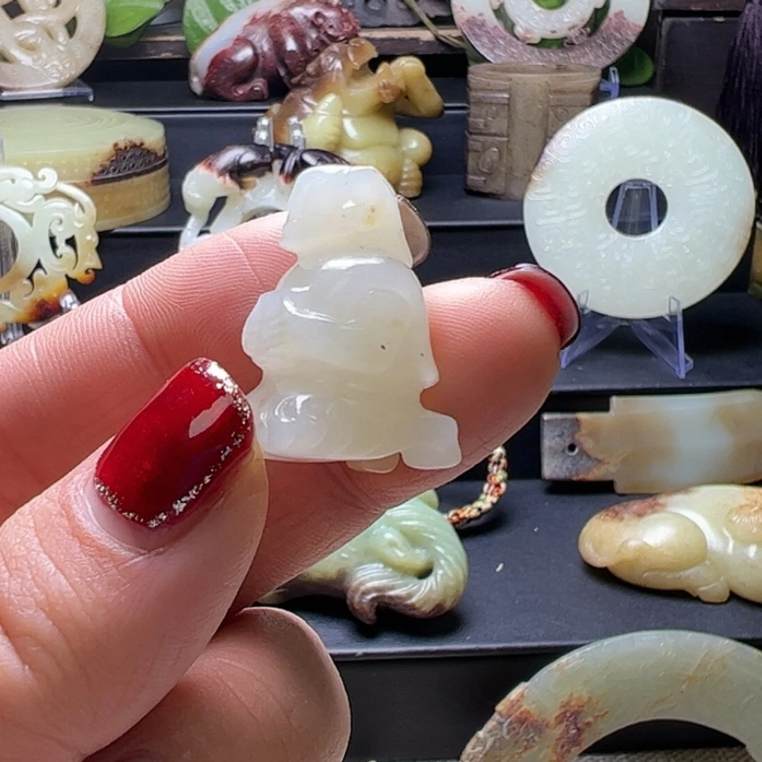 【闪购商品】和田玉挂件未镶嵌用****0