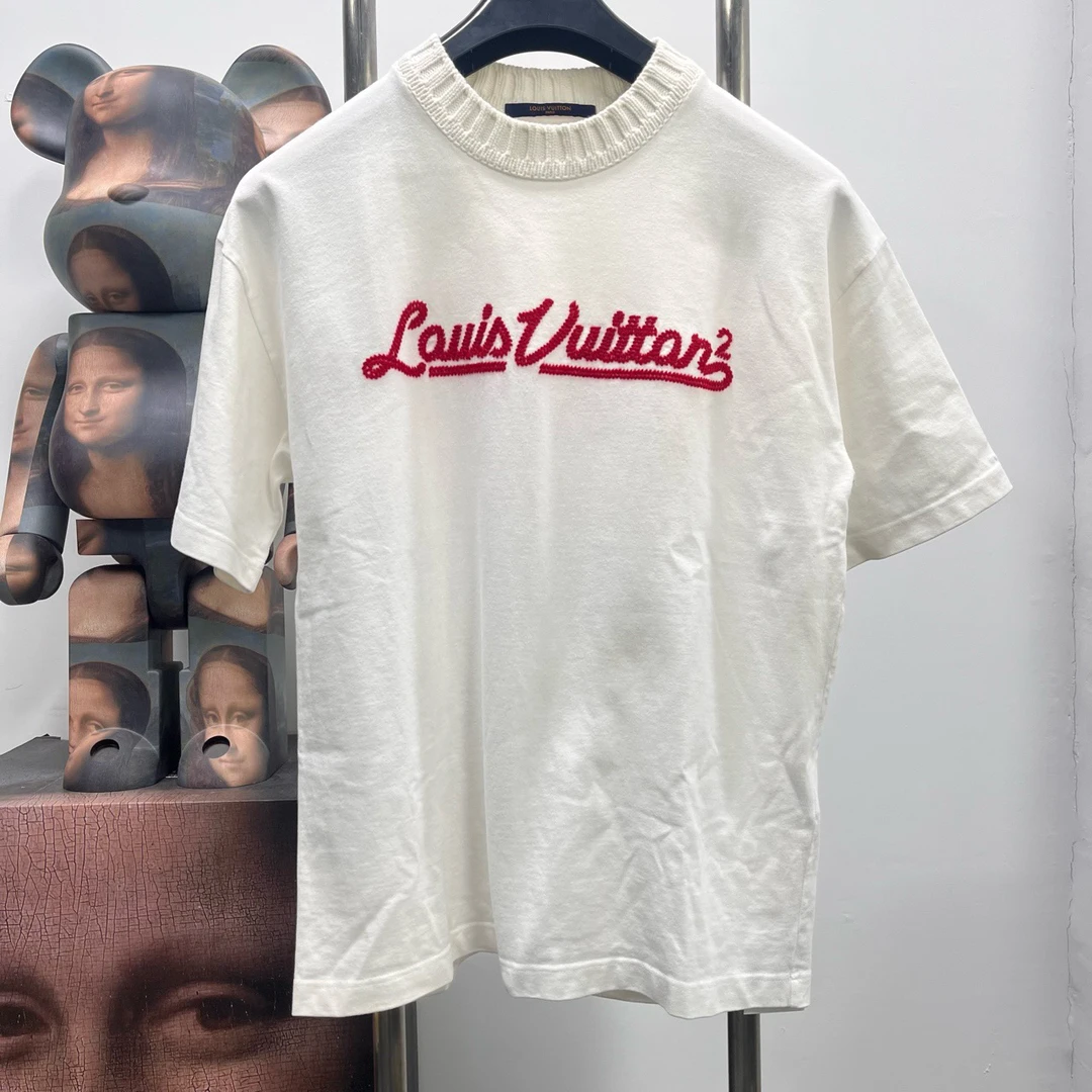 Louis Vuitton Lv nigo刺绣短袖 尺码:S 衣长66新旧:99新 F0315