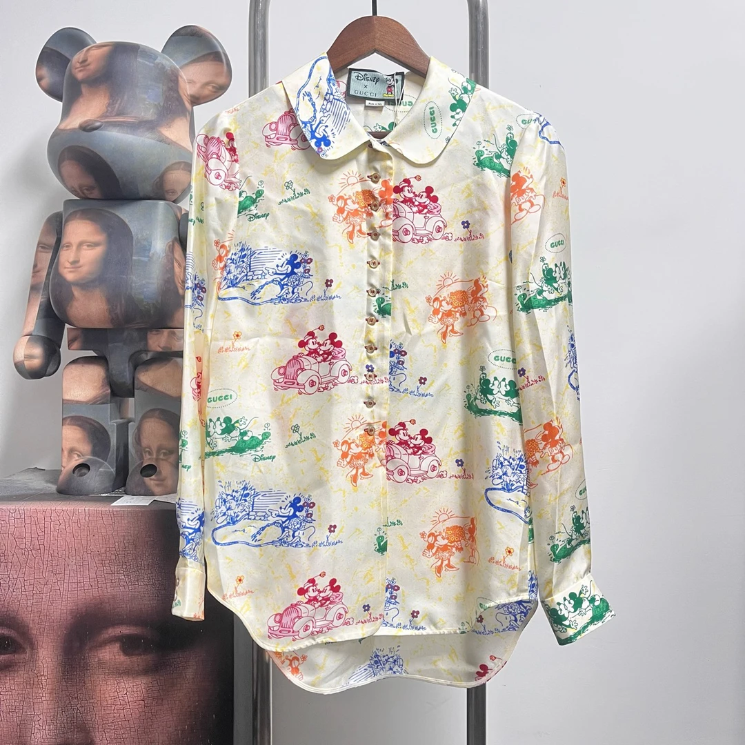 Gucci古驰迪士尼联名衬衫 H1208 尺码：40 衣长76 胸围48