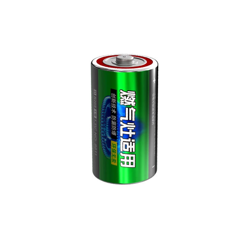 正品凌力1号电池液化燃煤气灶热水器碳性电池家用大号1号卡装包邮