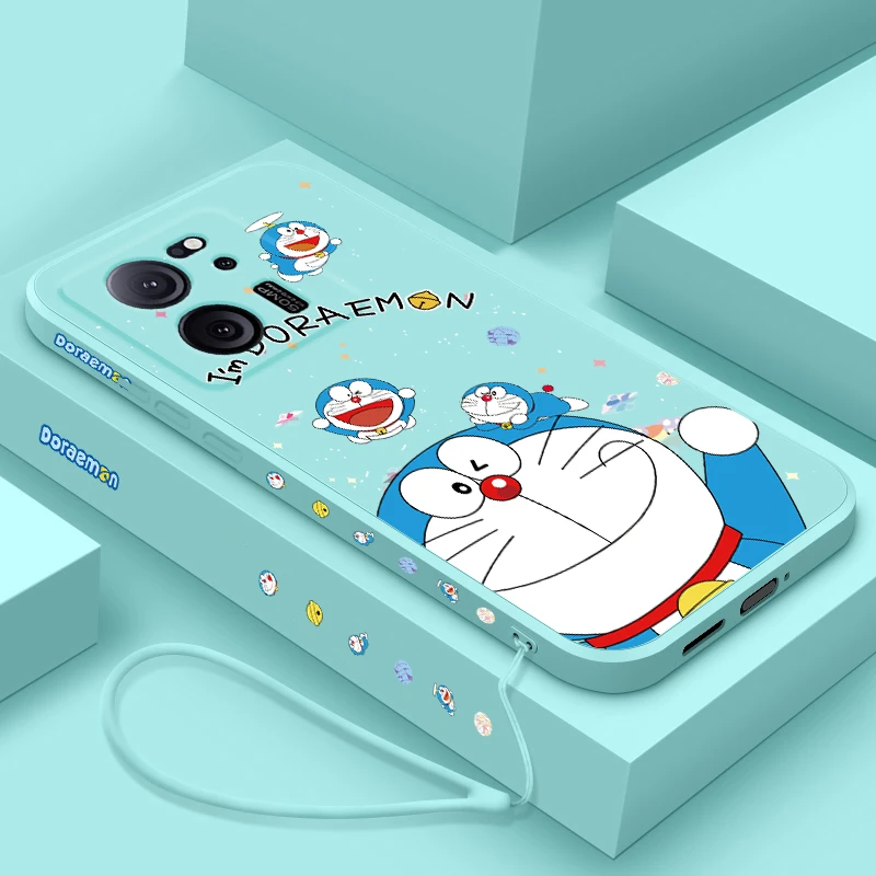 redmik60至尊版手机壳哆啦A梦新款红米k60至尊版手机套全包防摔小