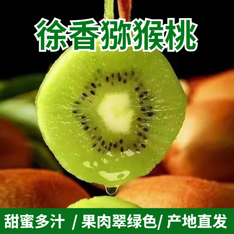 【5斤装】陕西眉县猕猴桃5斤装包邮正宗徐香猕猴桃细嫩美味爽口果园