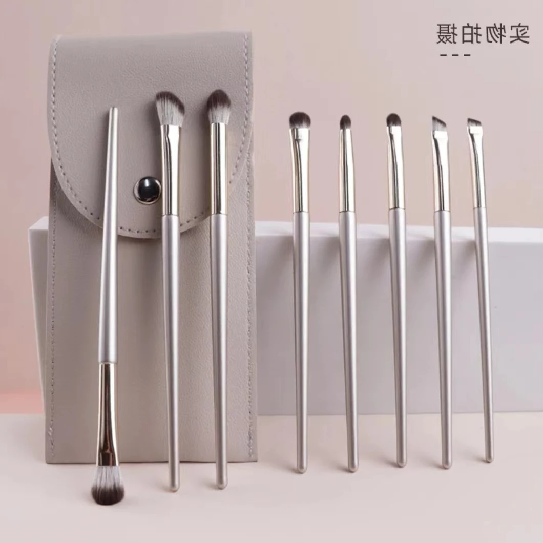 方语8支眼影刷化妆刷眼影刷眼部套刷刷包软毛化妆刷套装超级软