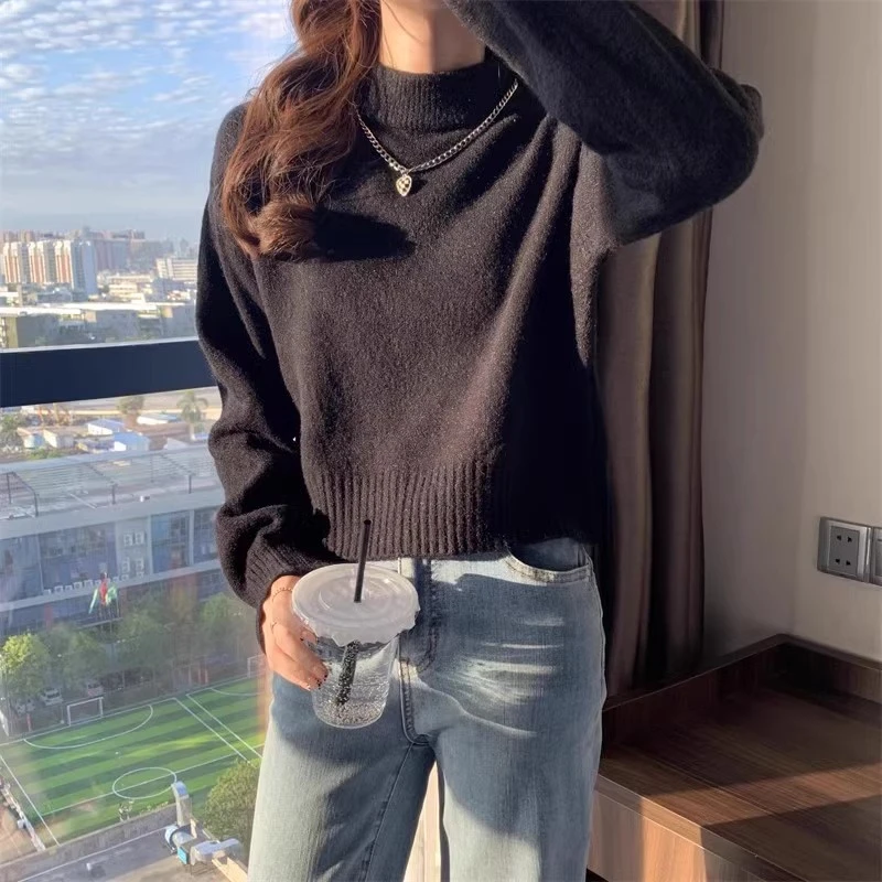 （华501-600）2月27 艾雅淳服饰简约款毛衣针织衫-姐姐