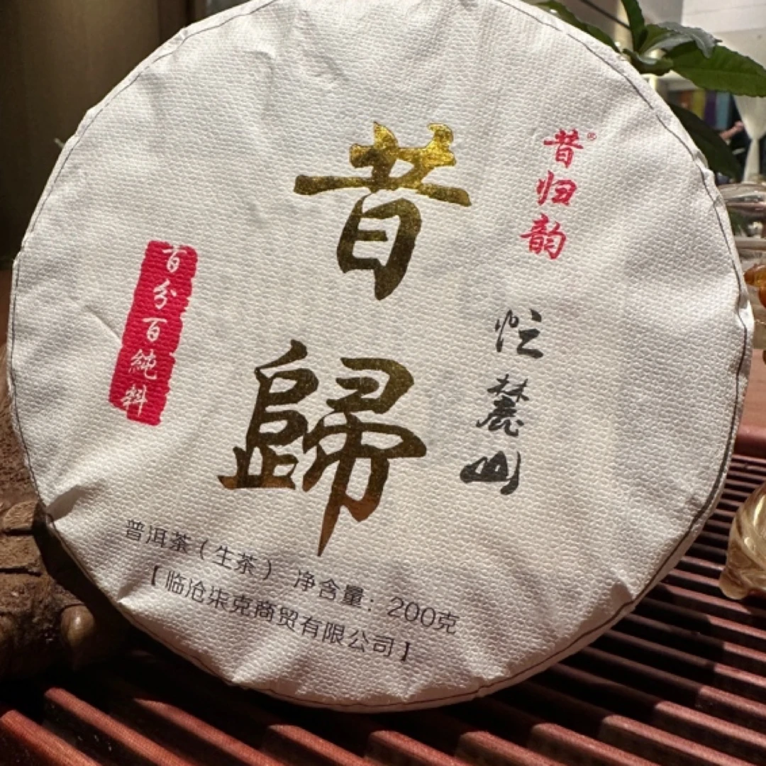 2024昔归古树秋茶忙麓山普洱生茶