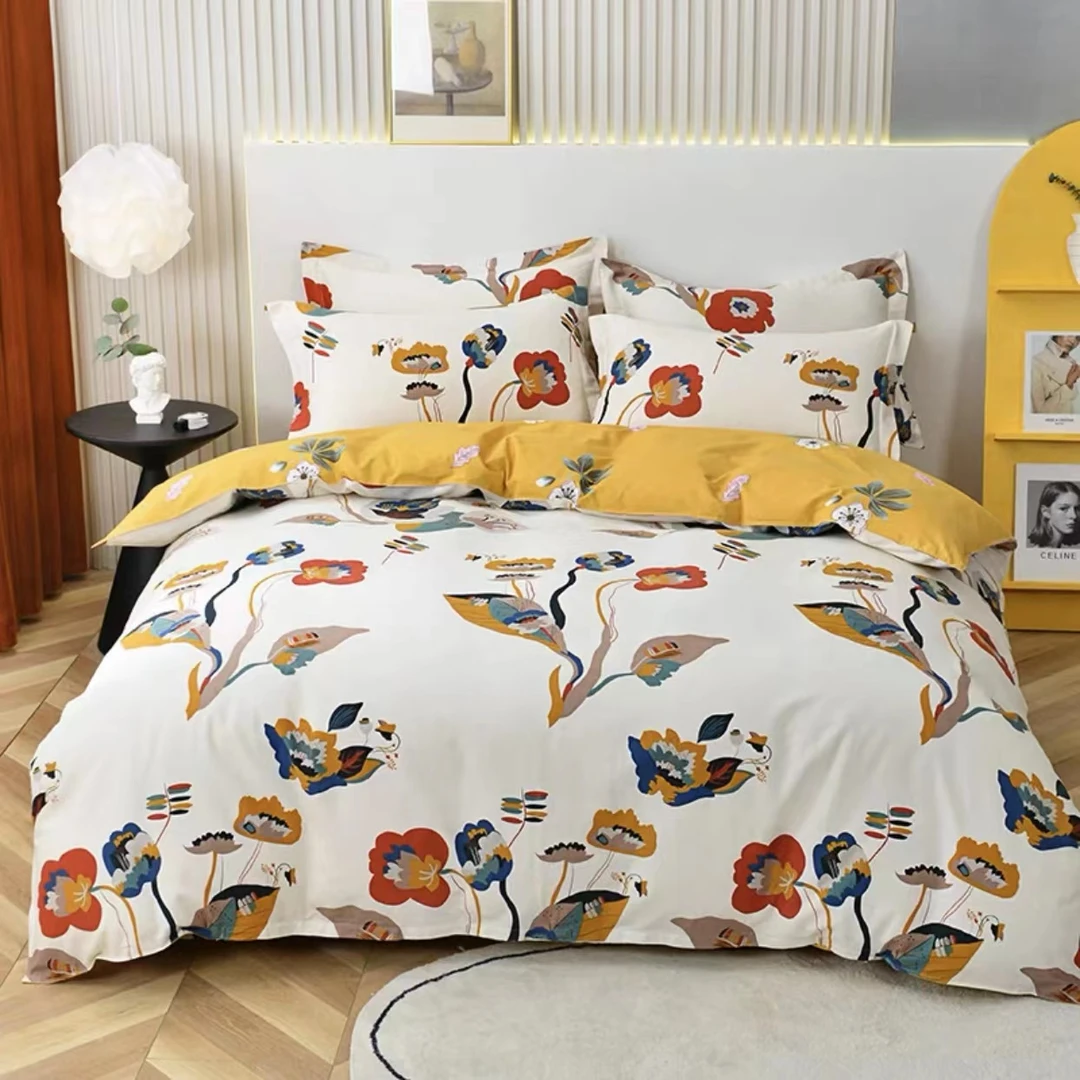 【MS】新款轻奢亲肤棉四件套--芭提雅1