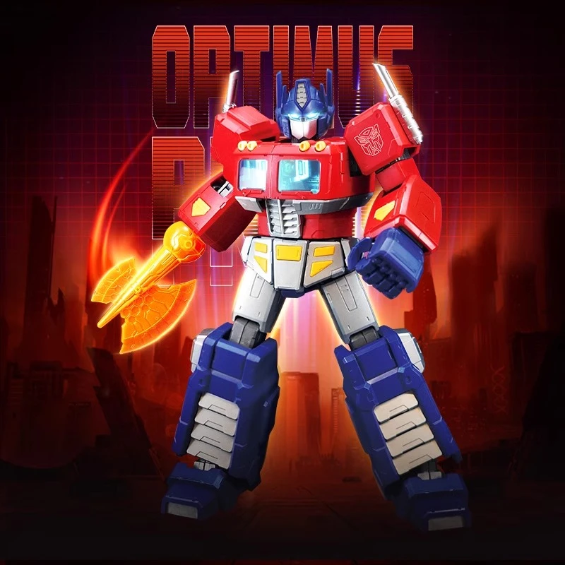 布鲁可·超动积木人 传奇版 G1擎天柱玩具玩具生日礼物