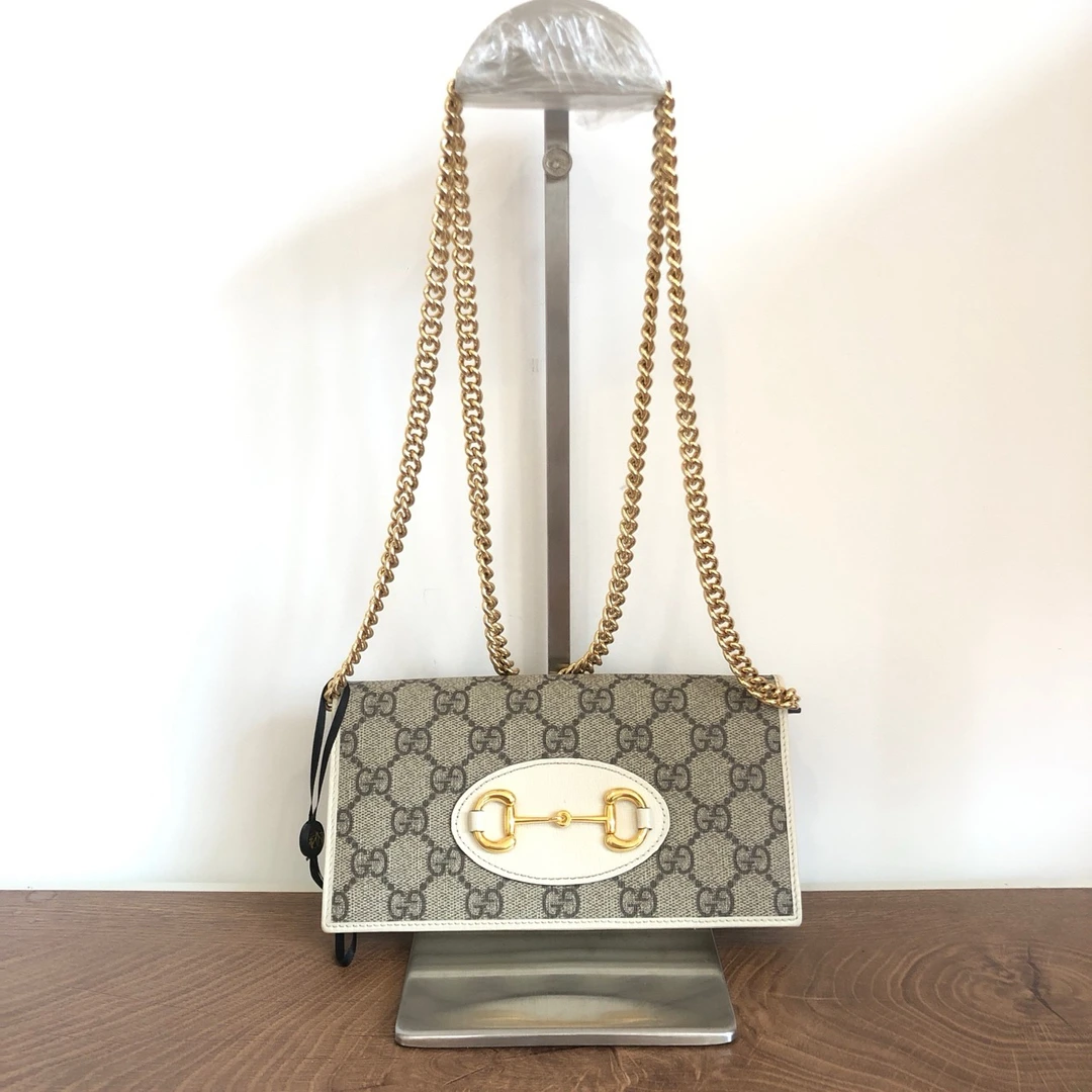 95新 GUCCI/古驰 古驰老花 1955 woc/单肩斜跨包