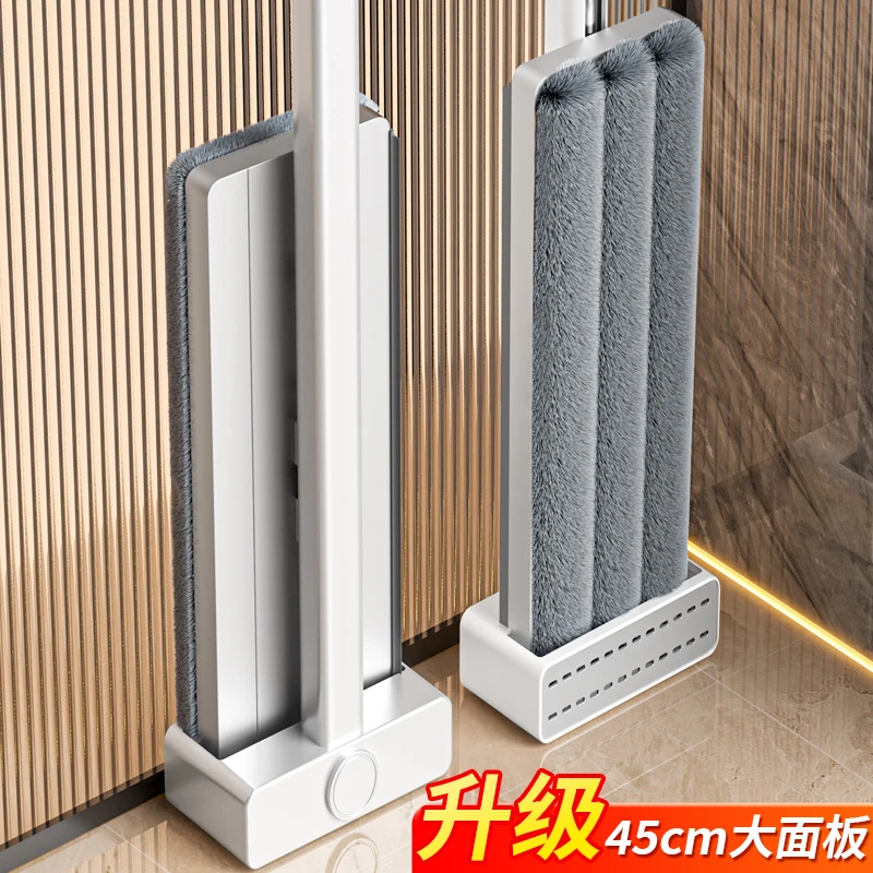 免手洗2024新款平板拖把家用一拖净加大吸水懒人地拖拖布拖地