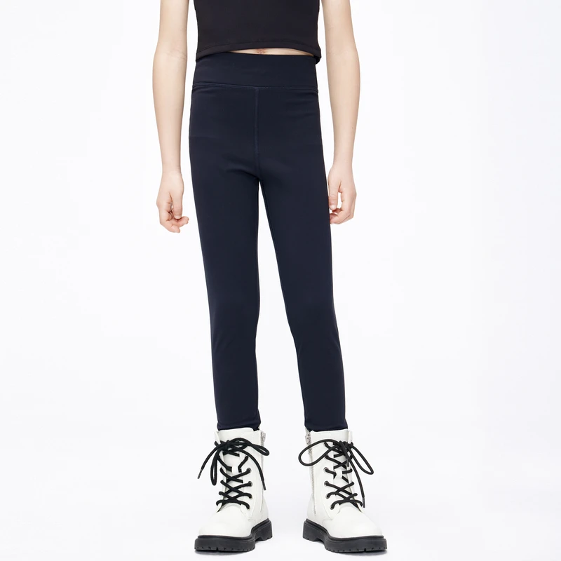 抑菌 little moco童装23秋装新款女童瑜伽裤弹力长裤#KBC3PAT003