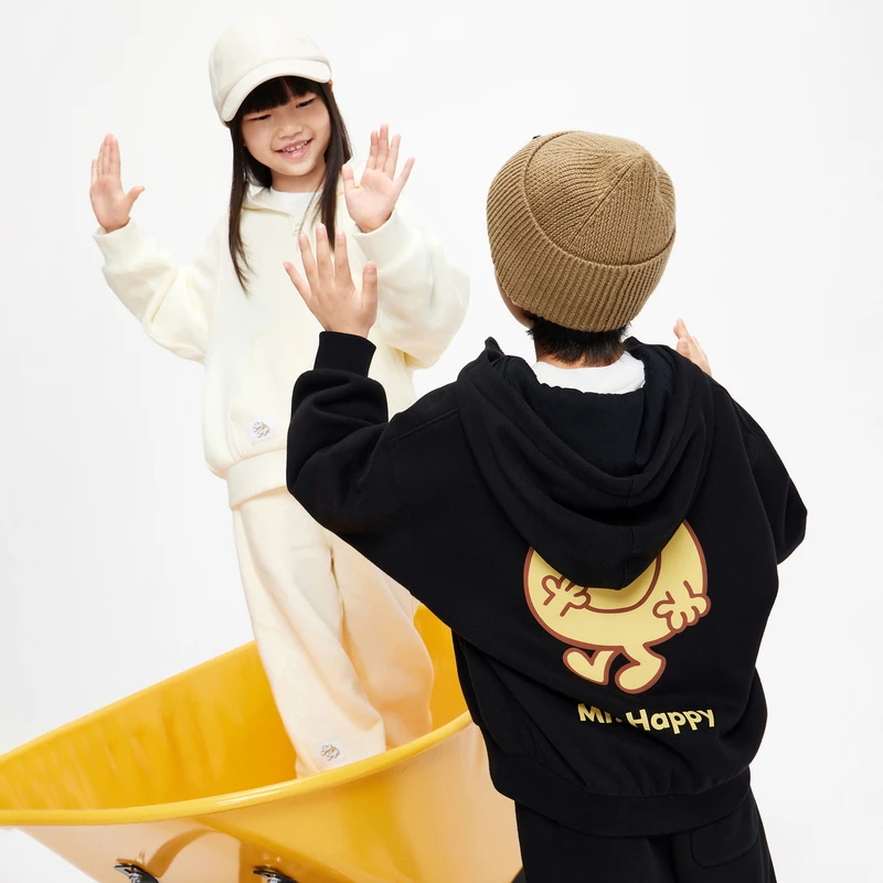 littlemoco童装秋冬男女童初秋薄绒夹克卫衣保暖外套#KBB4JKTT04