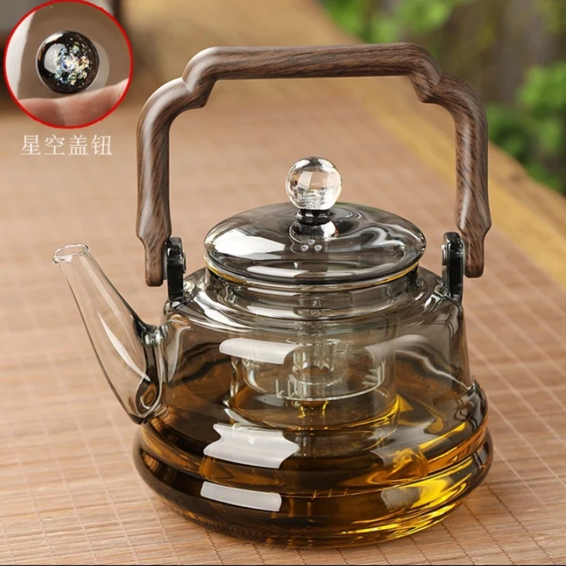 星辰壶泡茶玻璃陶炉电陶炉茶具耐热壶家用水具中式烧水煮茶泡茶壶