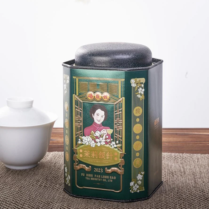 磻龙号  茉莉银针 ·2023年  85g/罐  喝茶饮茶泡茶