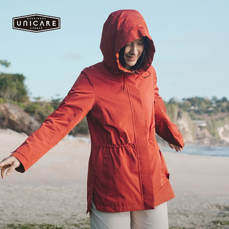UNICARE三合一春秋户外登山徒步风雨衣防水防风轻量夹克外套2024