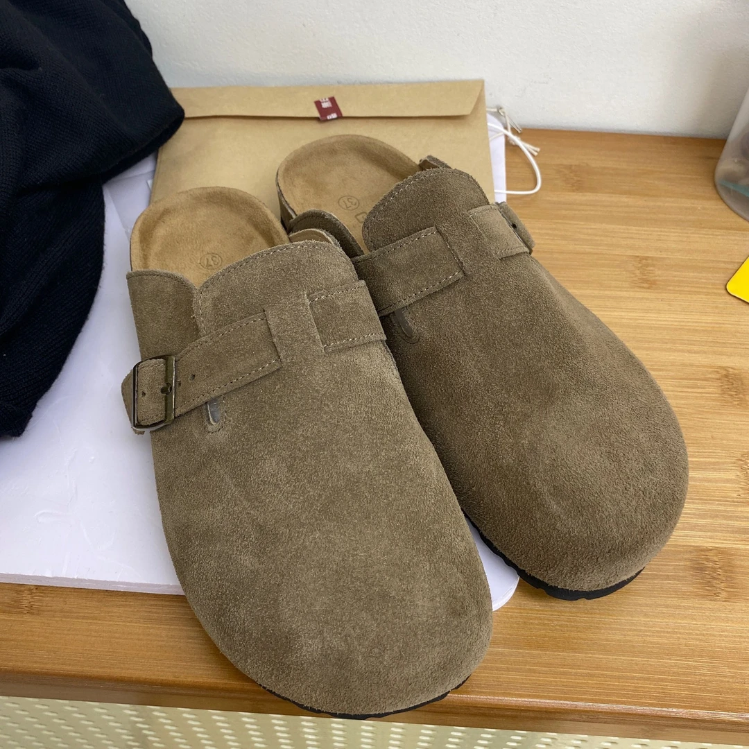 【偏小一码】沙色勃肯半包鞋（35-40）