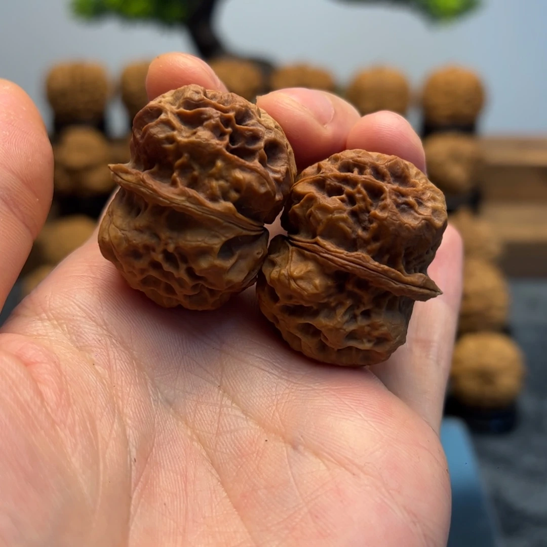 文玩核桃把件五*37贵妃枕