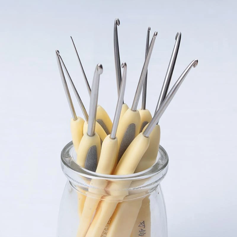 趣织社可钩手工打磨软柄防滑编织工具