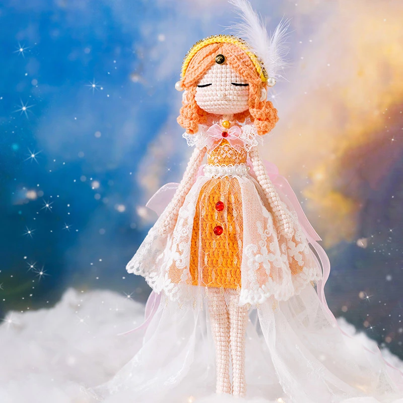 趣织社射手座玩偶解闷手工diy娃娃编织棉毛线团钩织材料包