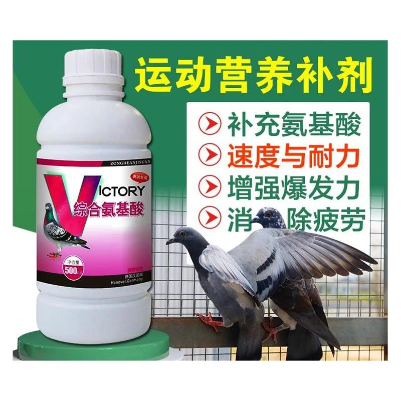 汉诺威综合氨基酸500ML鸽用补充体力提升速度缓解疲劳强化营养