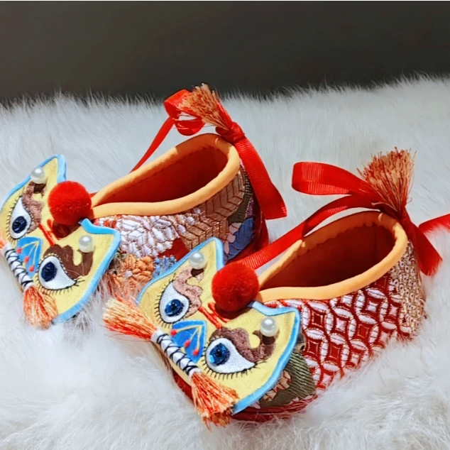 庆生礼·非遗老虎鞋老虎帽庆生礼套盒