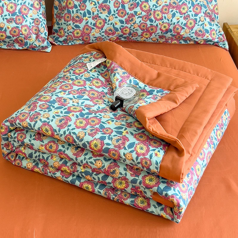 2024年爆款夏凉被夏被空调被夏季单人夏天薄款被子被芯儿童被学生