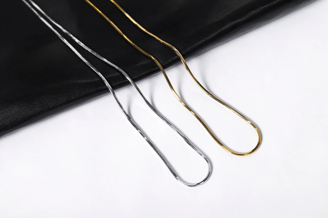 铜合金项链 -小众设计INS风蛇骨链时尚气质百搭H43PA0016