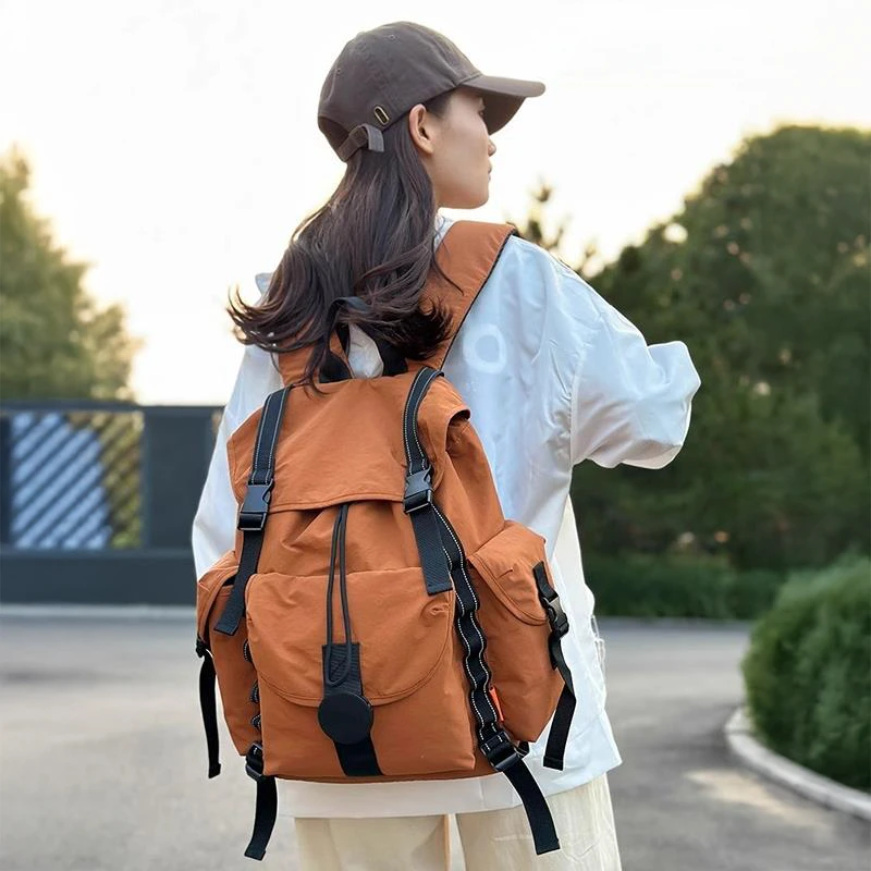 探屿新款户外大容量旅行登山电脑背包书包防泼水轻便双肩包女徒步